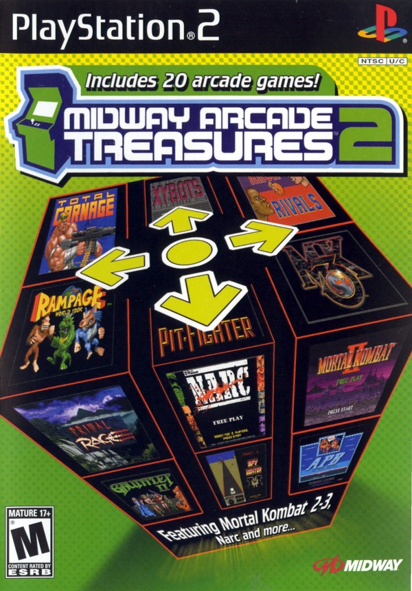 Midway Arcade Treasures Ps2 Iso